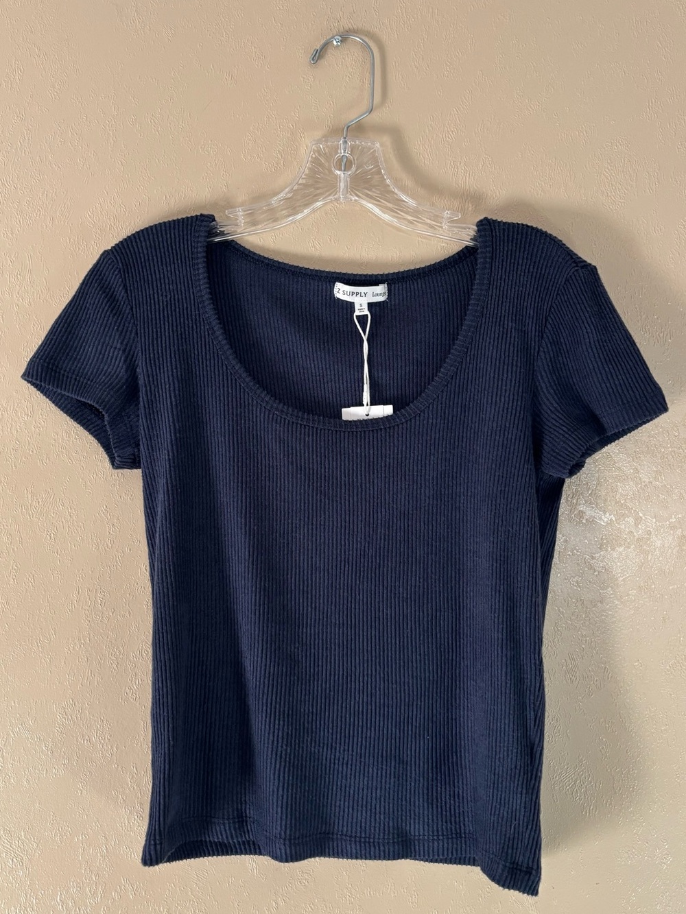 NWT Z Supply Flower Market Rib Tee sz S